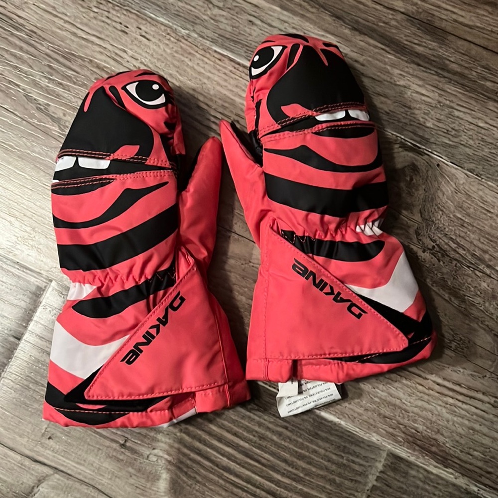 Kids ski mittens